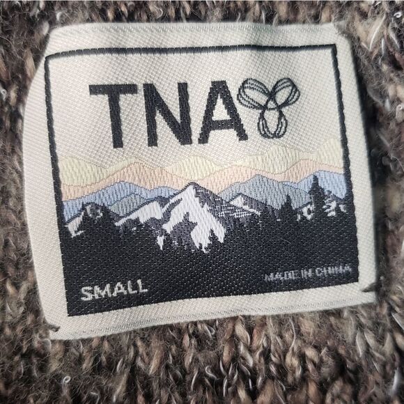 Aritzia Gray Knit Cardigan Sweater - Picture 9 of 10